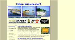Desktop Screenshot of hohen-wieschendorf.com