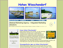 Tablet Screenshot of hohen-wieschendorf.com